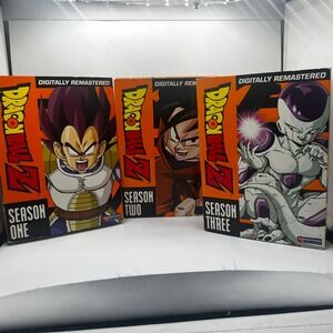 Dragon Ball Z Seasons‎ 1 2 3 DVD Box Set Digitally Remastered Funimation Anime
